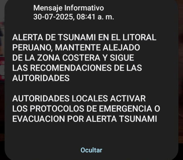 alerta de tsunami