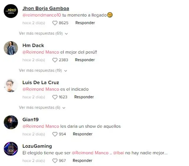 Son los comentarios de los internautas a la cuenta oficial de Porcinos   