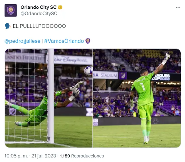 Pedro Gallese, Orlando City