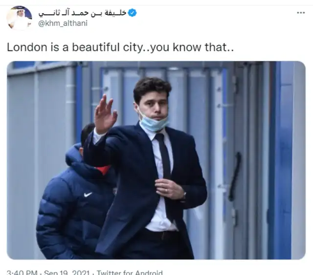 Mauricio Pochettino PSG