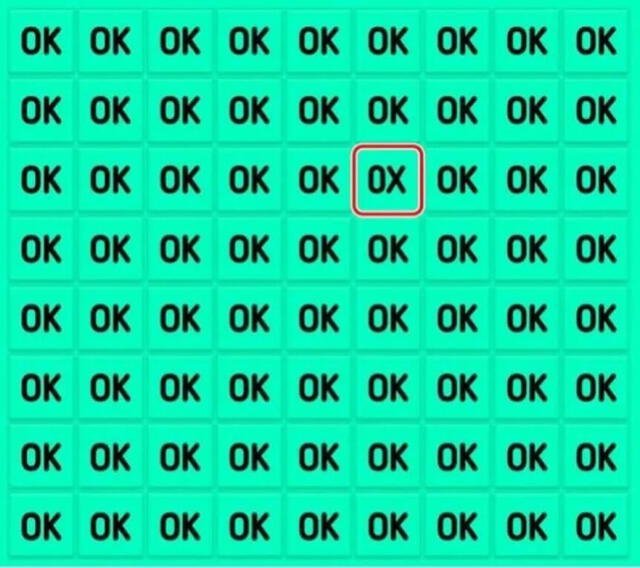 reto visual encuentra el error tendencias usuarios