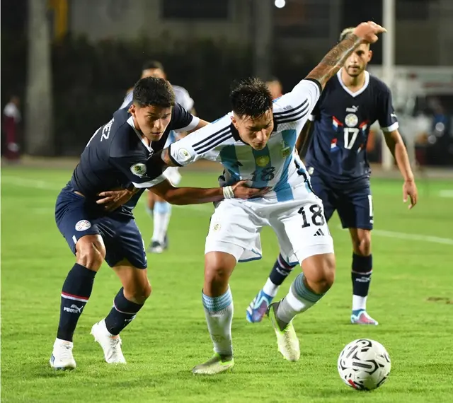 Argentina vs Paraguay Preolimpico Sub 23