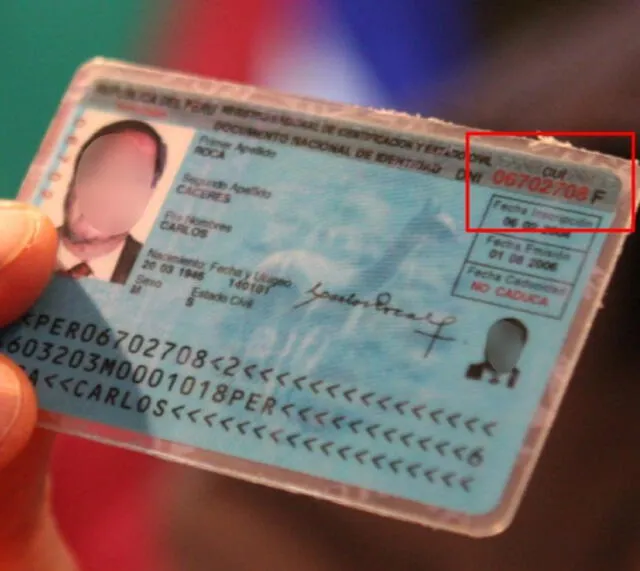 dni codigo verificador