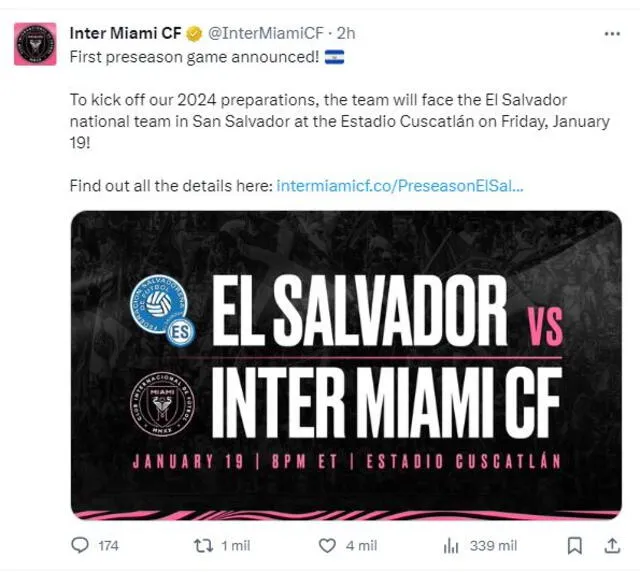 Inter Miami vs. El Salvador Inter Miami vs. El Salvador