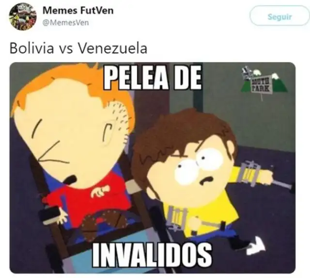  Bolivia vs. Venezuela: Vacílate con los mejores memes que circulan en internet - FOTO: Twitter    