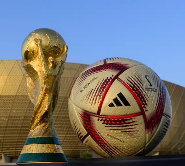 Este es el nuevo diseño de la pelota del Mundial para las semifinales. Foto: Twitter.   