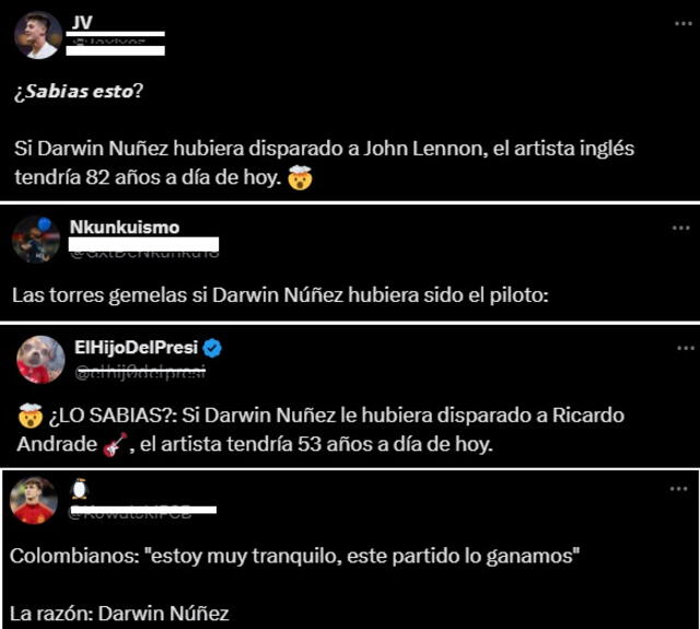 Críticas a Darwin Núñez Críticas a Darwin Núñez