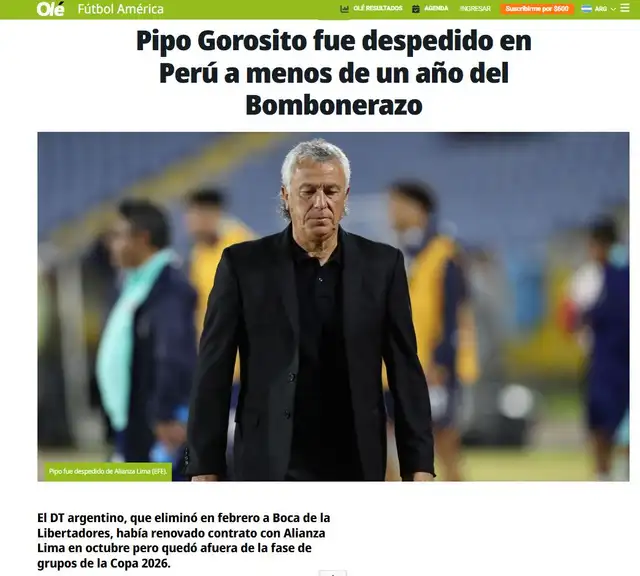 Néstor Gorosito, Alianza Lima Néstor Gorosito, Alianza Lima