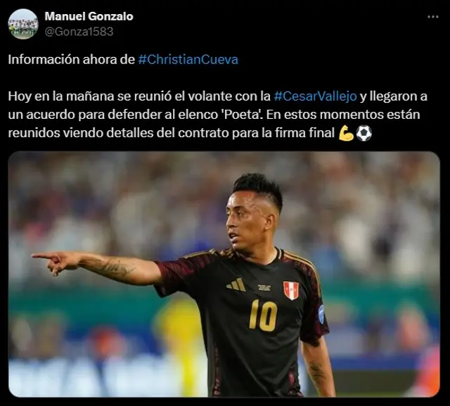Christian Cueva César Vallejo