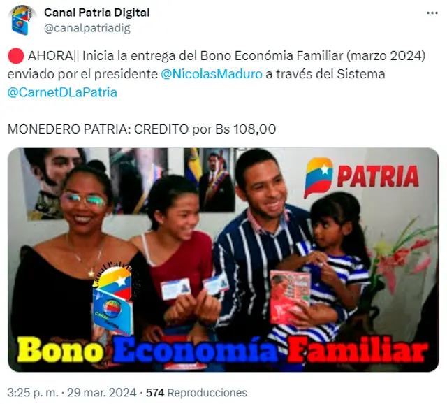 Bono Economía Familiar Bono Economía Familiar