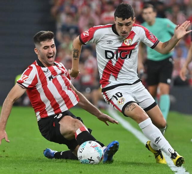 Rayo Vallecano buscará el triunfo en casa tras su derrota ante Athletic de Bilbao  
