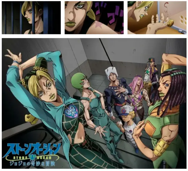 Imágenes reveladas de JoJo's Bizarre Adventure Part 6: Stone Ocean.    