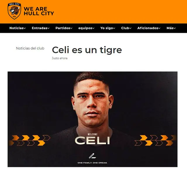 Yuriel Celi presentado como jugador de Hull City. Yuriel Celi presentado como jugador de Hull City.
