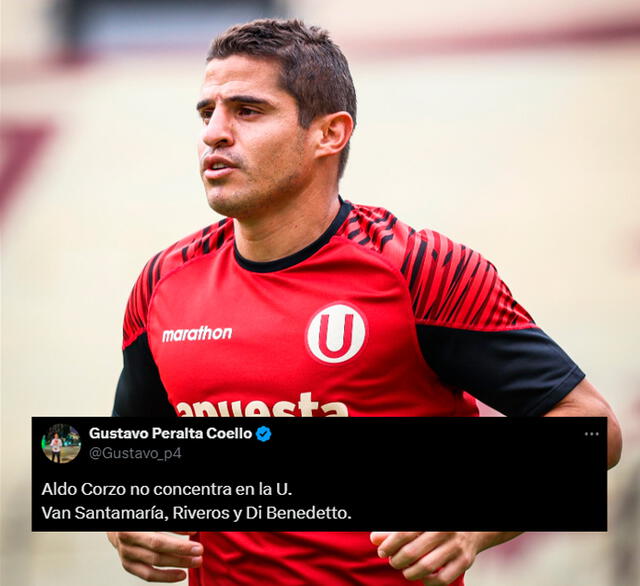Aldo Corzo, Universitario