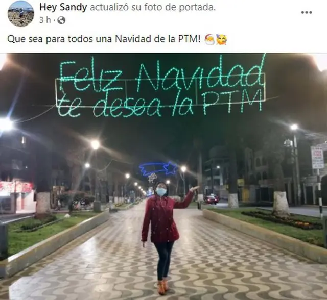 Captura: Facebook.   