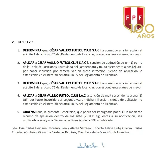<strong>Comunicado FPF</strong>   