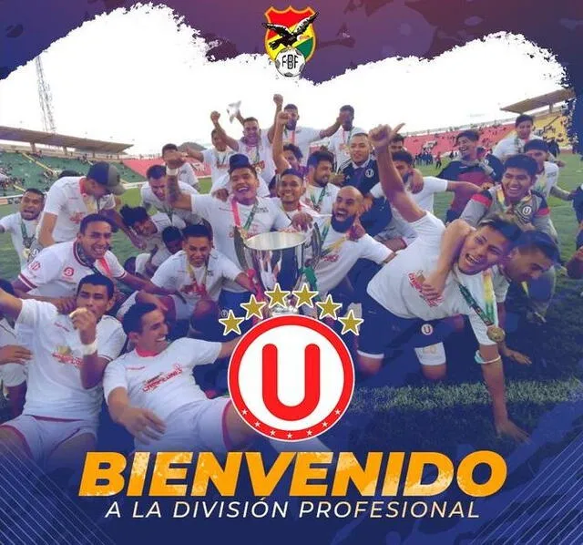 Universitario de Vinto ascendió a la Liga Boliviana.
