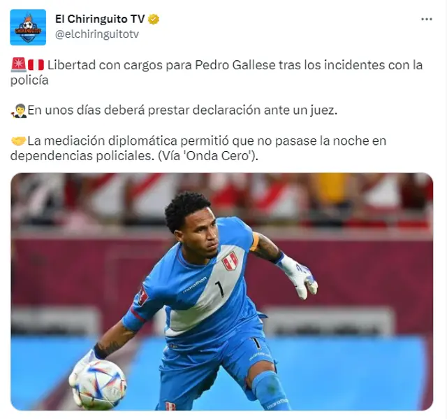 Pedro Gallese