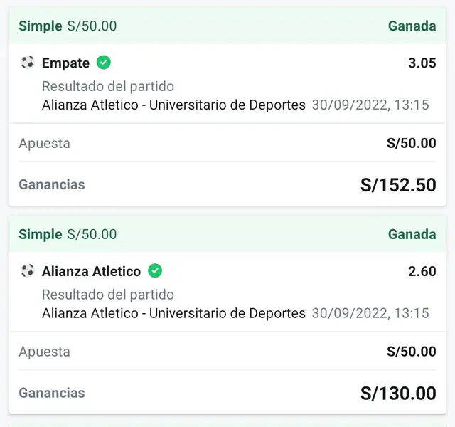 Apuesta deportiva