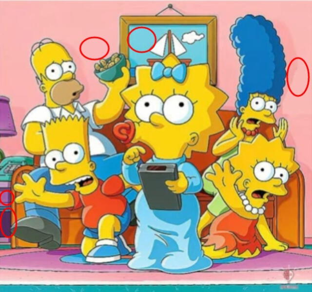 retos visuales, retos virales, los simpson retos visuales, retos virales, los simpson