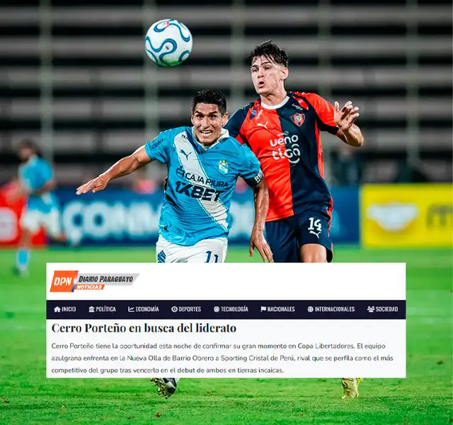 Sporting Cristal vs Cerro Porteño