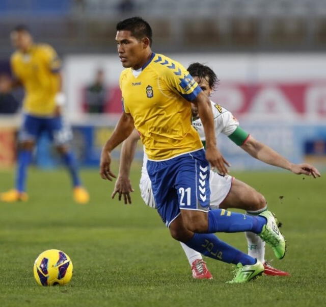 <strong>Andy Pando con Las Palmas</strong>   