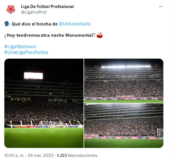 Universitario de Deportes, Liga 1