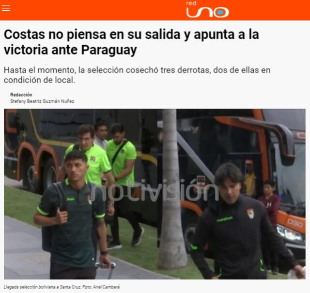 La continuidad de Gustavo Costas en Bolivia