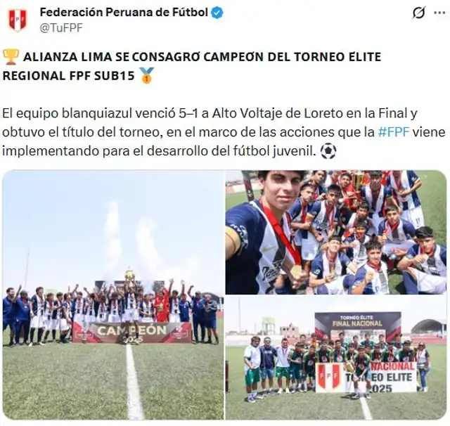 Alianza Lima Alianza Lima