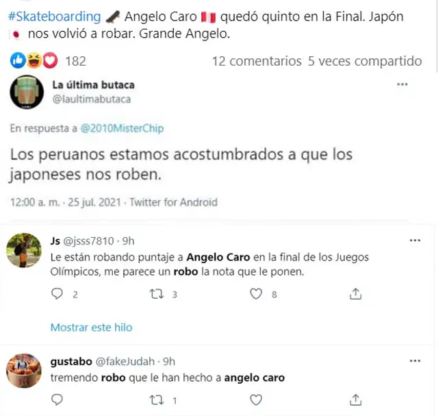 Angelo Caro Twitter