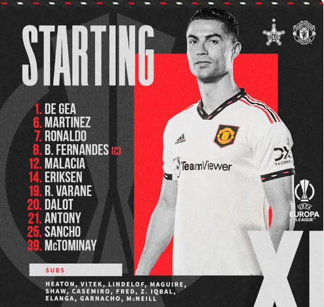Manchester United vs Sheriff Manchester United vs Sheriff