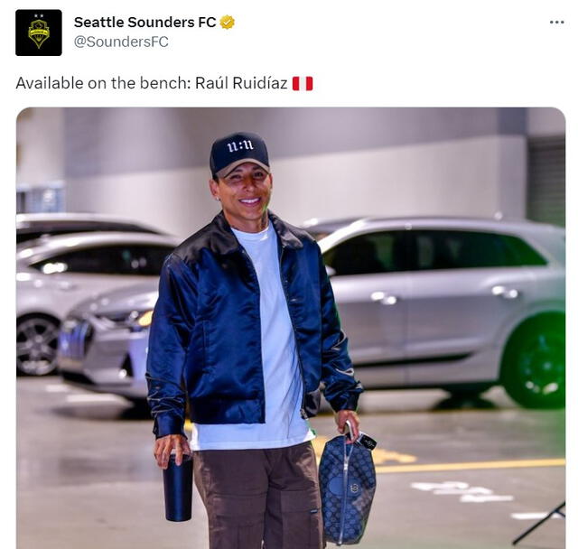 Raúl Ruidíaz regresó a una convocatoria con Seattle Sounders