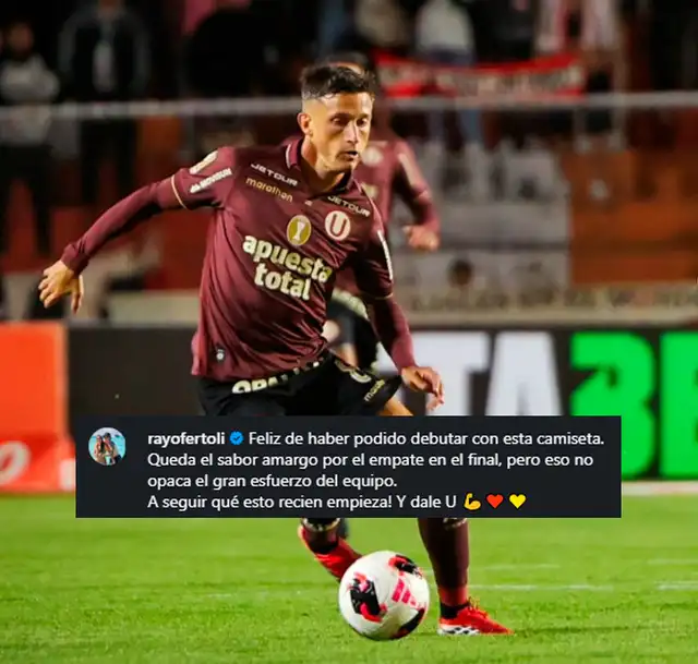 Héctor Fértoli, Universitario