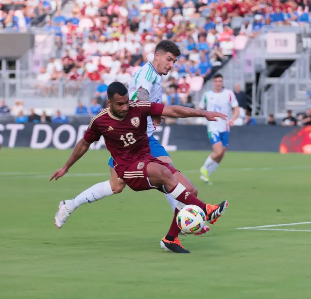 Venezuela en amistoso de fecha FIFA
