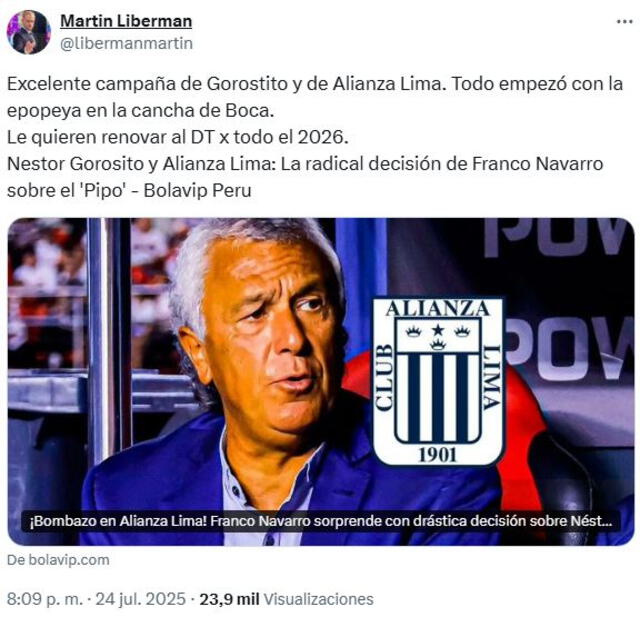 Néstor Gorosito