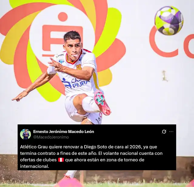 Diego Soto, Atlético Grau Diego Soto, Atlético Grau