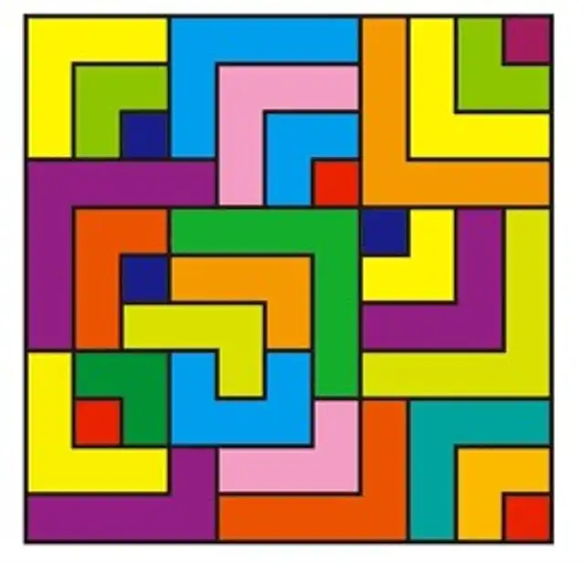 Reto visual: encuentra la cruz.   