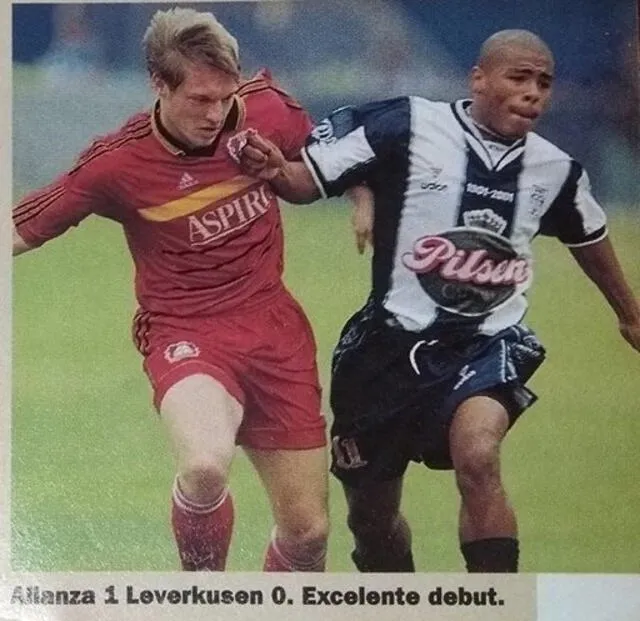 Alianza Lima venció al cuadro alemán por la Copa Centenario 2001. / Foto: Archivo