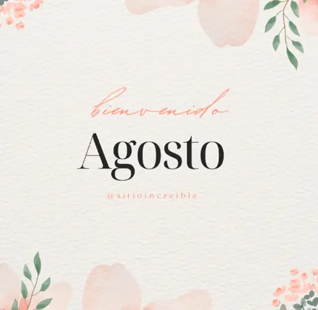 agosto agosto