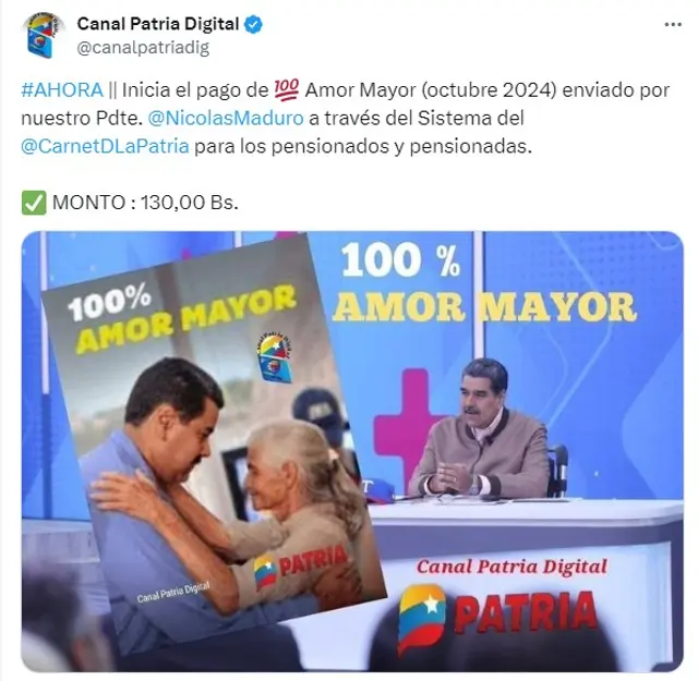 pensión amor mayor