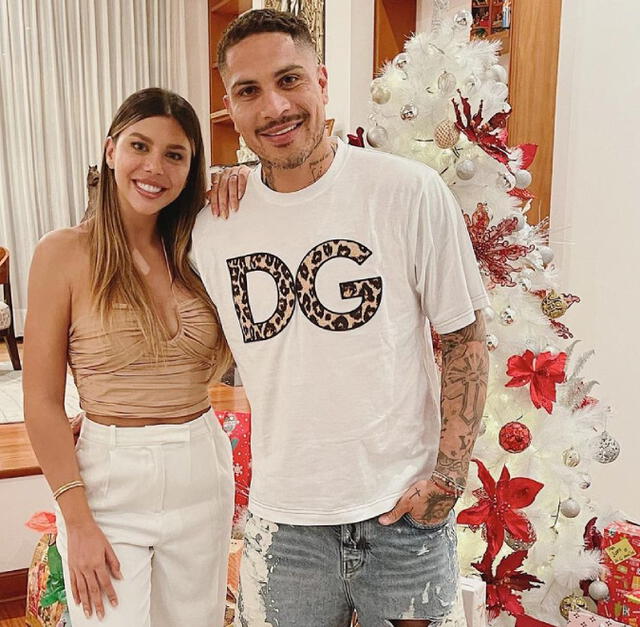 Paolo Guerrero, Alondra García Miró, Navidad, Año Nuevo