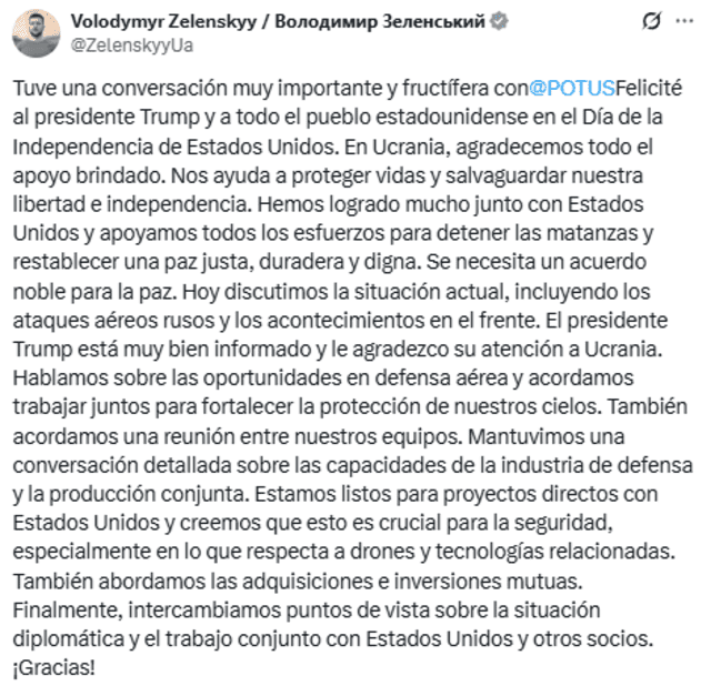 Volodímir Zelenski y Donald Trump