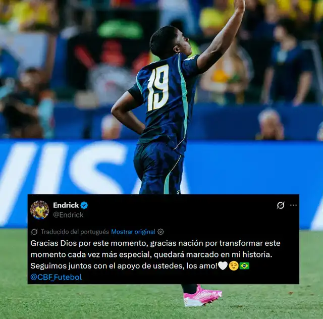 Endrick, Selección Brasileña