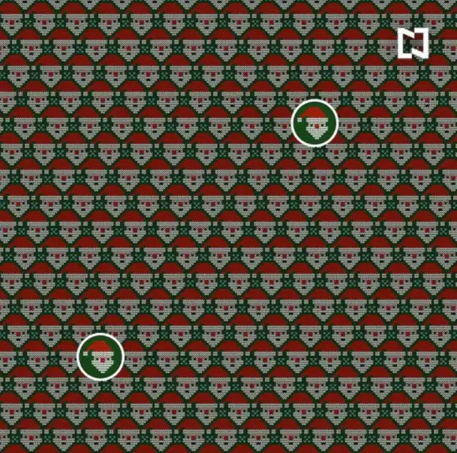 Reto visual de navidad