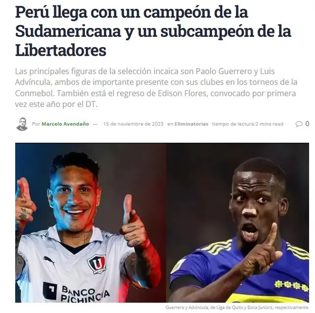 selección peruana