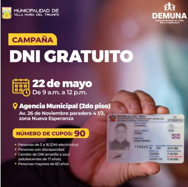 DNI gratis
