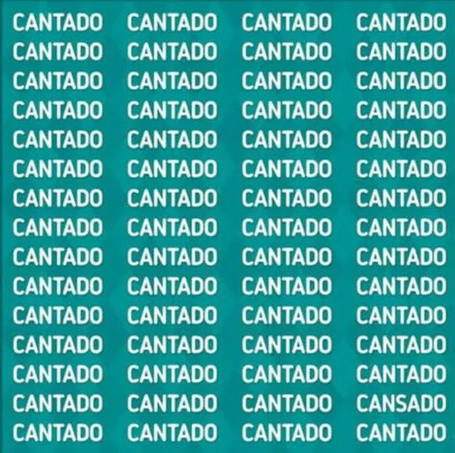 Reto visual, tendencia Reto visual, tendencia