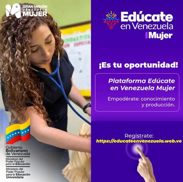 Edúcate en Venezuela Mujer