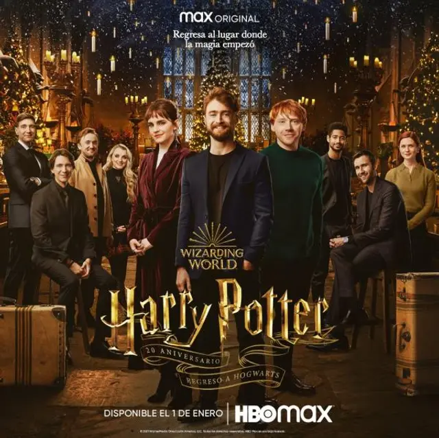 Harry Potter en HBO Max.   