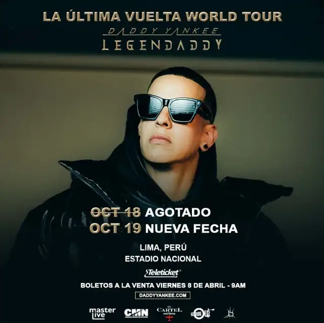daddy yankee, segunda fecha para concierto de daddy yankee